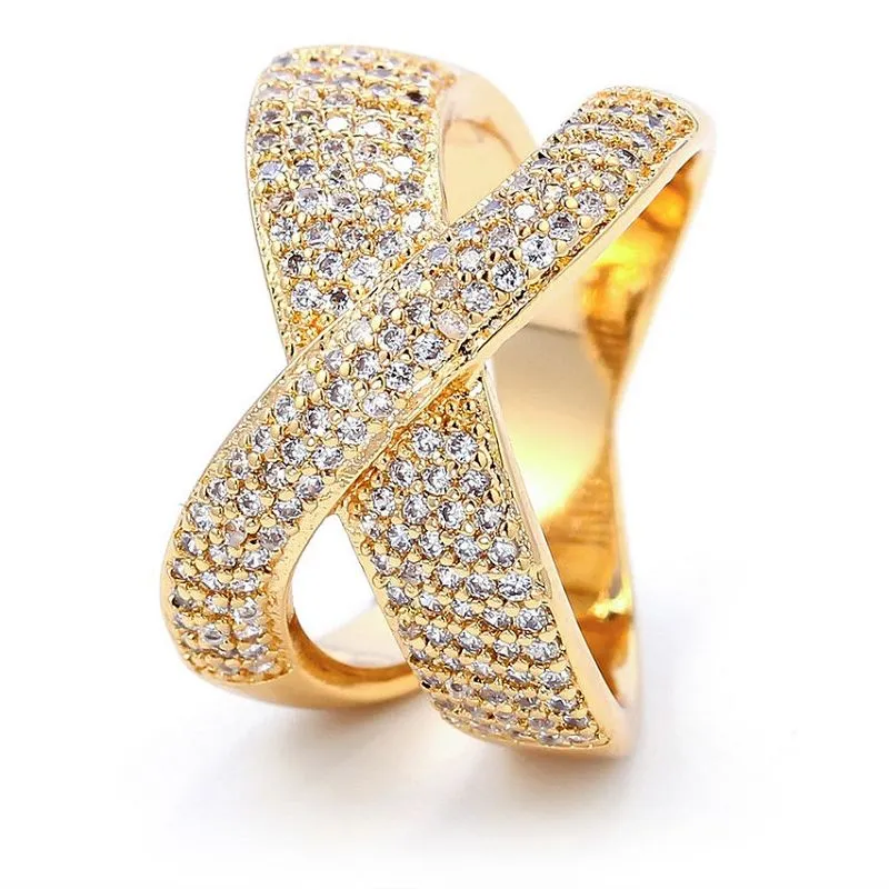 Fashion Pave Ring Αντίκα
