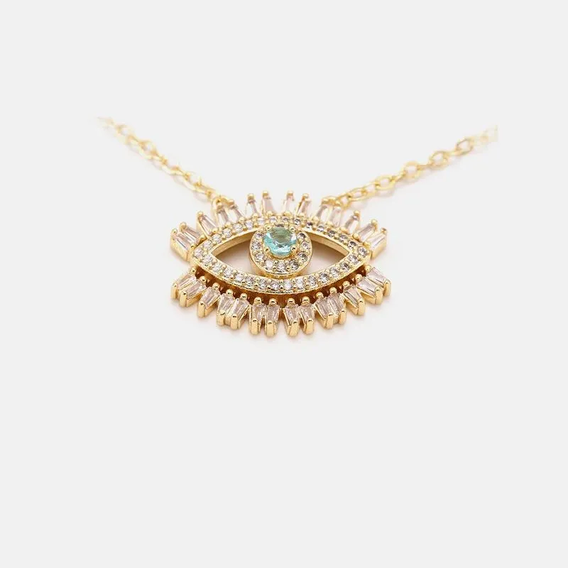 Γυάλινο μενταγιόν Evil Eye