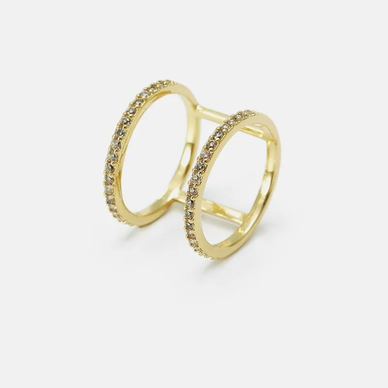 Επιχρυσωμένο Μόδα Δαχτυλίδι για γυναίκες