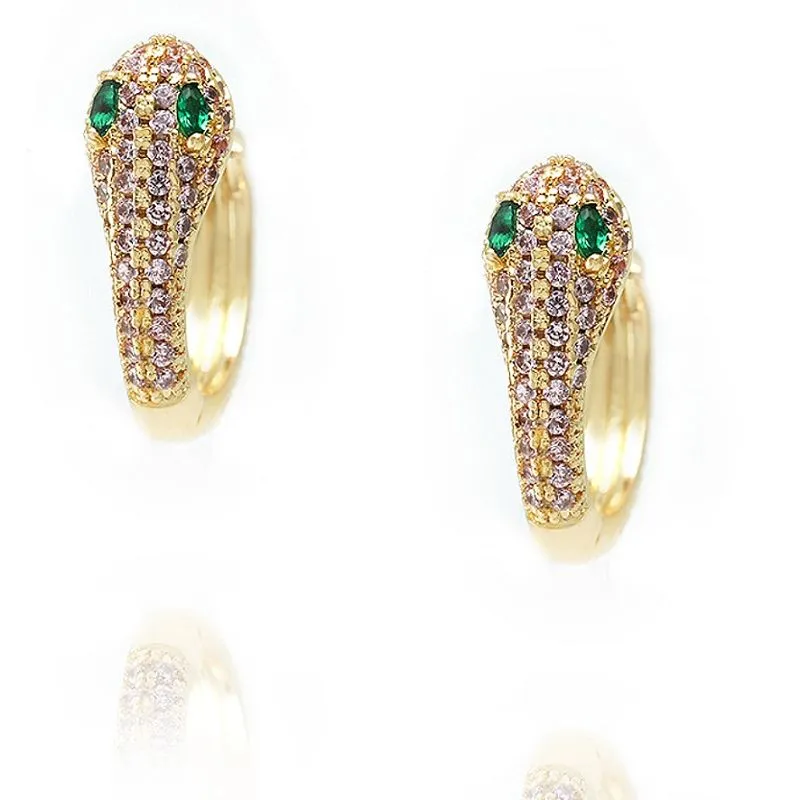 Σκουλαρίκι ζώων Huggie Snake