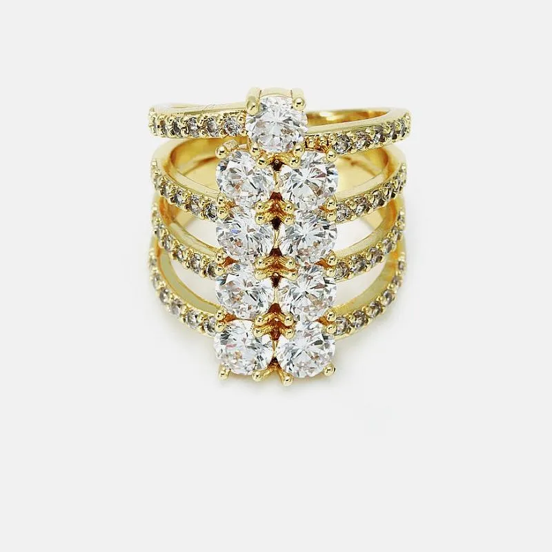 Σετ δαχτυλιδιού μόδας πολυτελούς σχεδίου