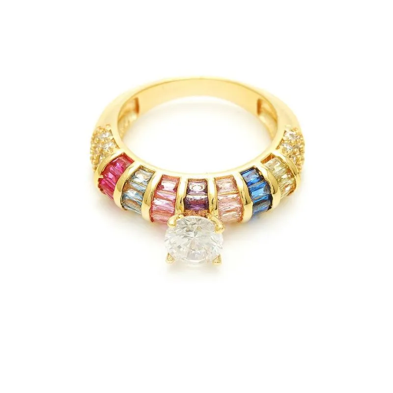 Μίγμα Ζιργκόν Γυναικείο Δαχτυλίδι