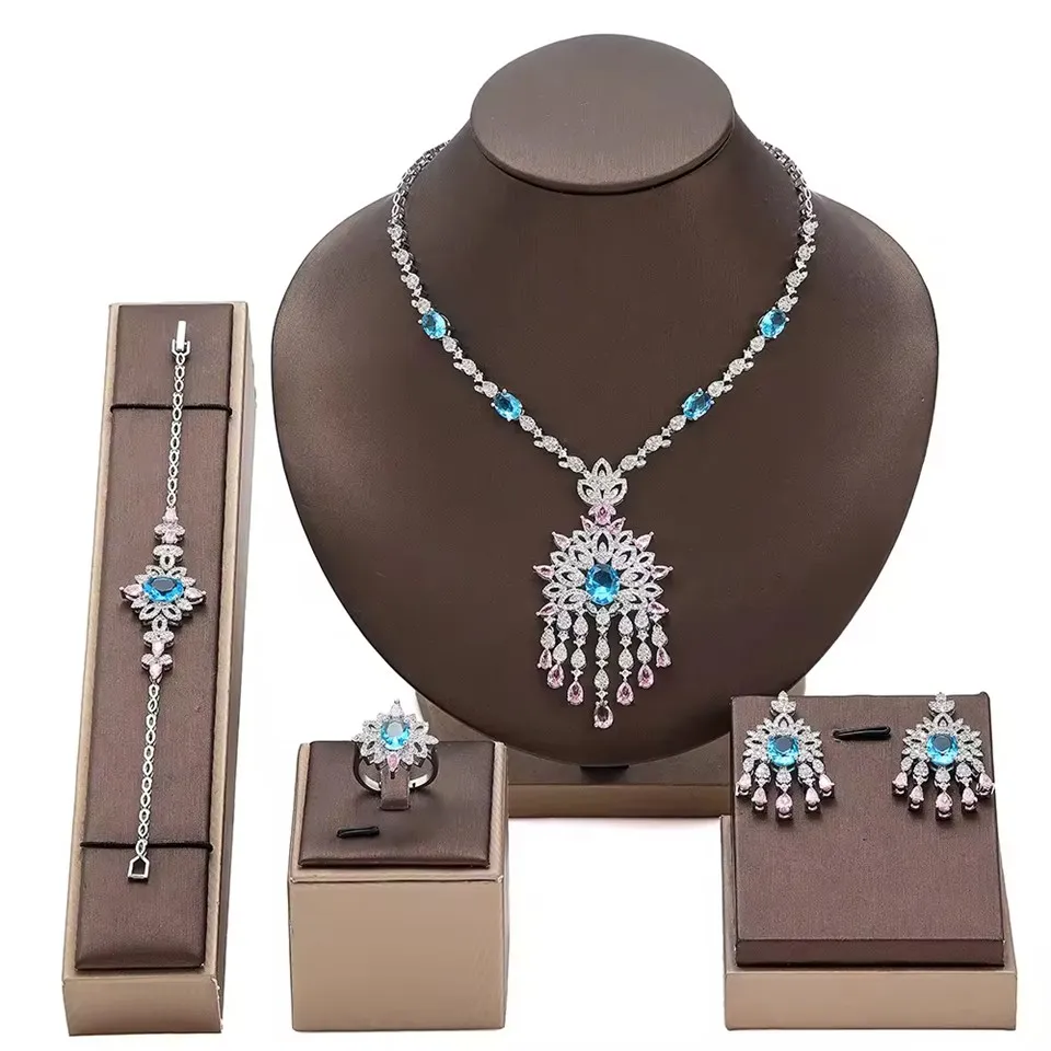 Σετ κοσμημάτων Fashion CZ Crystal