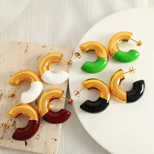 Πολυτελή σκουλαρίκια κόγχη